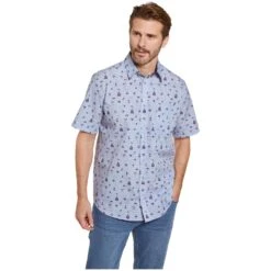 Kurzarmhemd BELVANO -TrueMan Verkaufsgeschäft server 1018