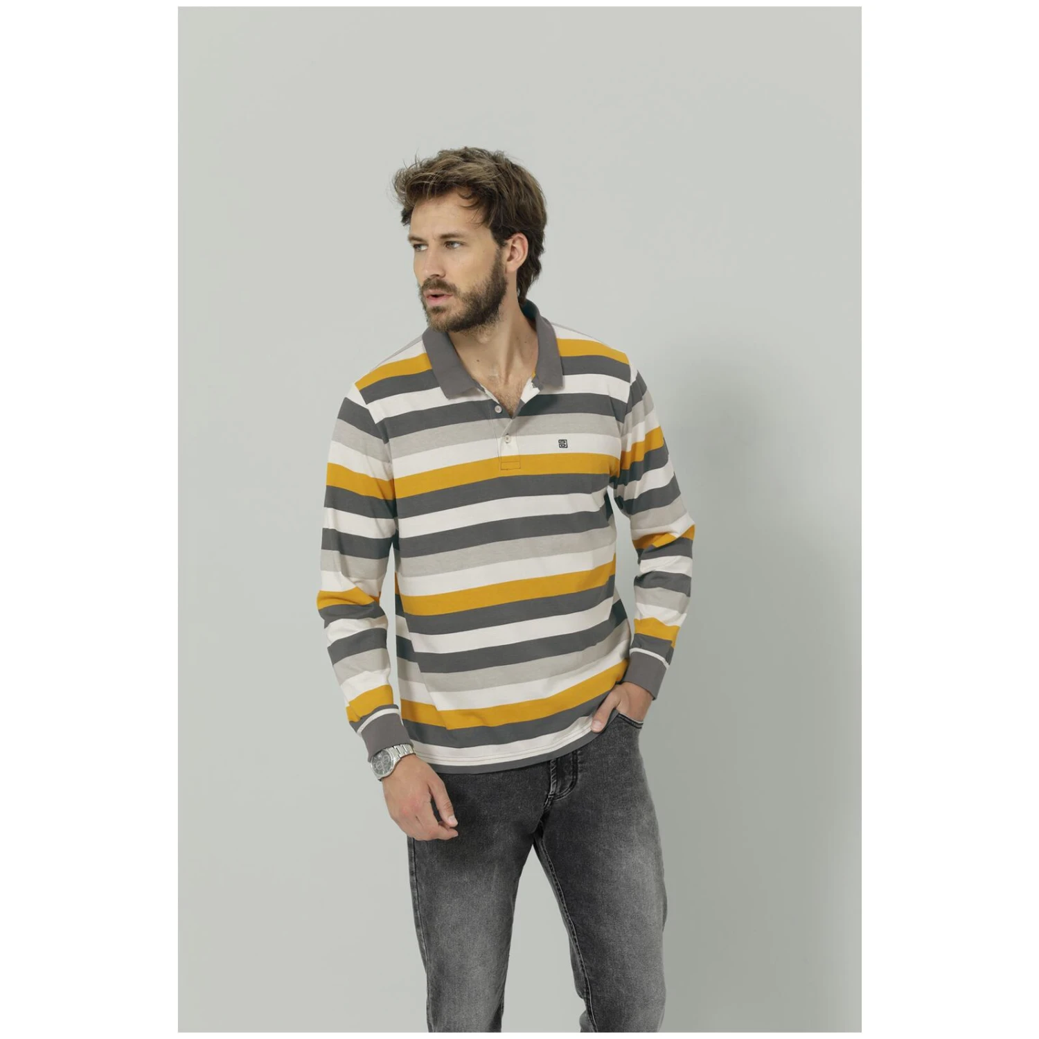 Langarm-Poloshirt VENELIO 4 Langarm-Poloshirt VENELIO – Bild 2