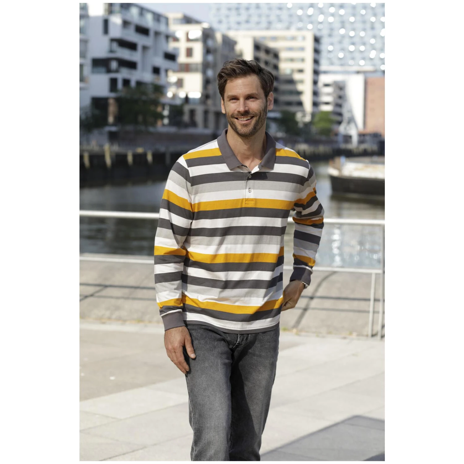 Langarm-Poloshirt VENELIO 9 Langarm-Poloshirt VENELIO – Bild 7