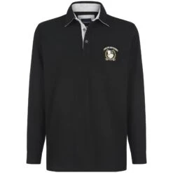 Langarm-Poloshirt TESSELLO