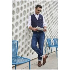 Weste MILANVELLI -TrueMan Verkaufsgeschäft server 3327