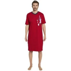 Doppelpack Nachthemd VIERTO -TrueMan Verkaufsgeschäft server 3703