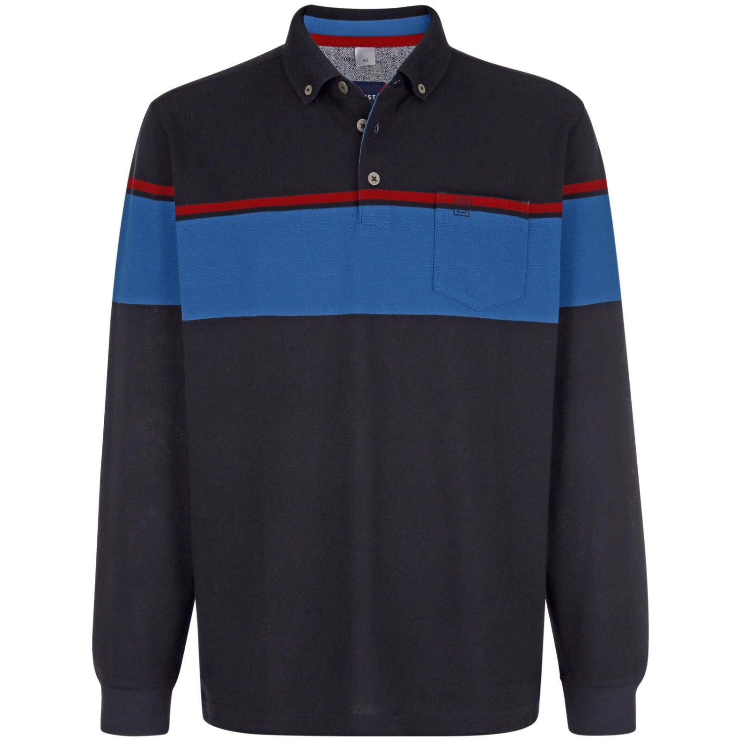 Langarm-Poloshirt SERENZIO 3 Langarm-Poloshirt SERENZIO
